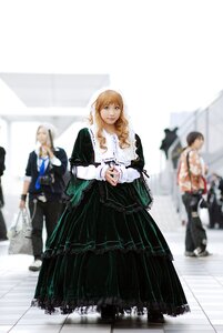 Rating: Safe Score: 0 Tags: 3d auto_tagged black_dress blonde_hair blurry blurry_background blurry_foreground depth_of_field dress frills long_hair long_sleeves looking_at_viewer motion_blur multiple_boys multiple_girls pants photo solo standing suiseiseki User: admin