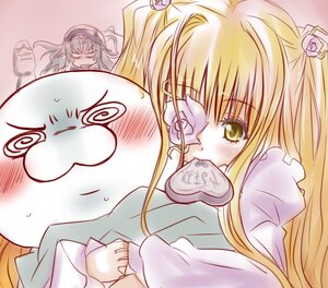 Rating: Safe Score: 0 Tags: 3girls blonde_hair blush candy chocolate chocolate_heart closed_eyes flower hair_flower hair_ornament heart image kirakishou long_hair mouth_hold multiple_girls rose solo yellow_eyes yuri User: admin
