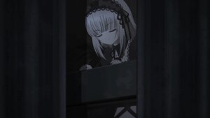 Rating: Safe Score: 0 Tags: 1girl bangs black_ribbon closed_eyes closed_mouth curtains dress gothic_lolita hairband image lolita_fashion lolita_hairband long_hair long_sleeves ribbon silver_hair solo suigintou User: admin