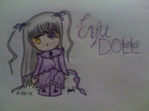 Rating: Safe Score: 0 Tags: 1girl auto_tagged barasuishou chibi dress full_body hair_ribbon image long_hair long_sleeves looking_at_viewer photo ribbon solo standing traditional_media two_side_up very_long_hair yellow_eyes User: admin