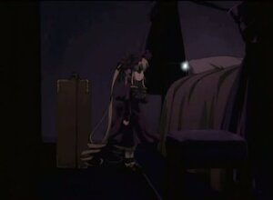 Rating: Safe Score: 0 Tags: dark dress image indoors long_hair long_sleeves shinku sitting solo window User: admin