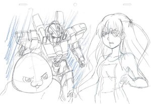 Rating: Safe Score: 0 Tags: 1girl barasuishou image long_hair monochrome sketch solo User: admin