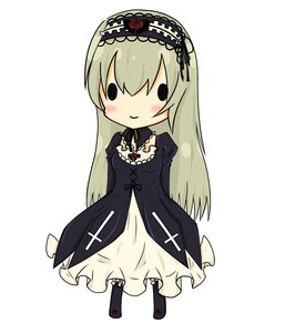 Rating: Safe Score: 0 Tags: 1girl bangs black_dress black_eyes black_hairband black_legwear blush chibi closed_mouth dress eyebrows_visible_through_hair full_body hair_between_eyes hairband image juliet_sleeves long_hair long_sleeves simple_background smile solo standing striped suigintou very_long_hair white_background User: admin