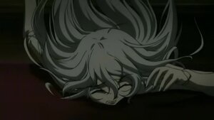 Rating: Safe Score: 0 Tags: 1girl closed_eyes floating_hair hair_between_eyes image long_hair monochrome solo suigintou teeth User: admin