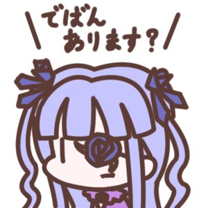 Rating: Safe Score: 0 Tags: 1girl bangs barasuishou blush chibi eyebrows_visible_through_hair hair_ribbon image long_hair outline ribbon simple_background solo white_background User: admin