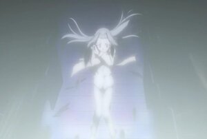 Rating: Safe Score: 0 Tags: 1girl floating_hair head_wings human image kakizaki_megu long_hair motion_blur screenshot solo wind User: admin