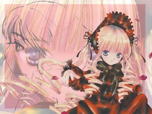 Rating: Safe Score: 0 Tags: 1girl blonde_hair blue_eyes dress drill_hair frills image long_hair long_sleeves looking_at_viewer petals red_dress ribbon rose shinku solo twin_drills twintails very_long_hair User: admin
