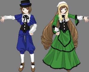 Rating: Safe Score: 0 Tags: 2girls auto_tagged brown_hair dress frills full_body green_eyes hat heterochromia image long_hair long_sleeves looking_at_viewer multiple_girls outstretched_arm pair red_eyes siblings sisters smile souseiseki standing suiseiseki top_hat twins very_long_hair User: admin