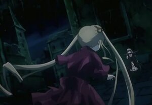 Rating: Safe Score: 0 Tags: 1girl dark image long_hair night pair shinku solo suigintou white_hair User: admin