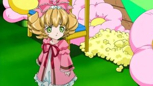 Rating: Safe Score: 0 Tags: 1girl balloon blonde_hair bow dress flower frills green_eyes hair_bow hina_ichigo hinaichigo image long_sleeves object_namesake pink_bow pink_dress short_hair solo standing User: admin