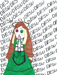 Rating: Safe Score: 0 Tags: 1girl brown_hair image long_hair monster_girl multicolored_hair solo suiseiseki text_focus white_background User: admin