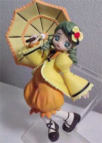 Rating: Safe Score: 0 Tags: 1girl blue_eyes doll dress full_body hair_ornament kanaria long_sleeves looking_at_viewer orange_dress shoes solo standing white_legwear yellow_dress User: admin