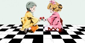 Rating: Safe Score: 0 Tags: 2girls argyle argyle_background argyle_legwear bathtub black_rock_shooter_(character) blonde_hair board_game boots checkerboard_cookie checkered checkered_background checkered_floor checkered_kimono checkered_scarf checkered_shirt checkered_skirt chess_piece cookie crosswalk diamond_(shape) drill_hair female_saniwa_(touken_ranbu) flag floor flower himekaidou_hatate hinaichigo holding_flag image kanaria king_(chess) knight_(chess) lying meiji_schoolgirl_uniform mirror multiple_girls on_back on_floor pair perspective pink_rose plaid_background race_queen reflection reflective_floor role_reversal rook_(chess) rose shide short_hair thighhighs tile_floor tile_wall tiles vanishing_point yagasuri yellow_flower User: admin