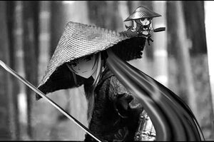 Rating: Safe Score: 0 Tags: 2girls ajirogasa blurry greyscale hat holding image japanese_clothes kimono letterboxed long_hair monochrome multiple_girls pair rain suigintou suiseiseki umbrella User: admin