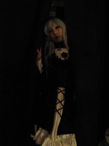 Rating: Safe Score: 0 Tags: 1girl dark dress expressionless long_hair long_sleeves solo suigintou User: admin