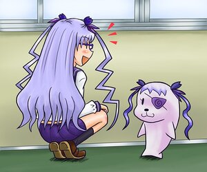 Rating: Safe Score: 0 Tags: 1girl :3 artist_request barasuishou black_legwear eyepatch glasses hair_ribbon hiiragi_kagami image indoors long_hair open_mouth purple_hair ribbon rozen_maiden ryouou_school_uniform school_uniform seal_(animal) serafuku skirt solo two_side_up very_long_hair User: admin