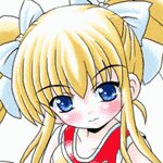 Rating: Safe Score: 0 Tags: 1girl bangs blonde_hair blue_eyes blush bow choker face hair_between_eyes hair_bow image long_hair portrait shinku solo User: admin