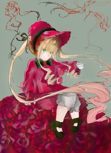 Rating: Safe Score: 0 Tags: 1girl auto_tagged blonde_hair bloomers bow capelet dress flower frills image long_hair long_sleeves looking_at_viewer red_dress rose shinku solo standing twintails underwear very_long_hair User: admin