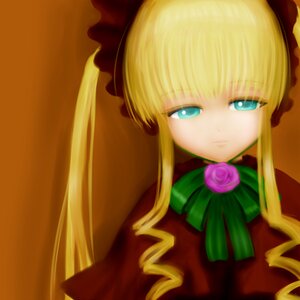 Rating: Safe Score: 0 Tags: 1girl bangs blonde_hair blue_eyes bonnet bow bowtie dress flower green_bow image long_hair long_sleeves looking_at_viewer pink_flower pink_rose red_dress rose shinku sidelocks simple_background solo User: admin