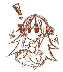 Rating: Safe Score: 0 Tags: 1girl akemi_homura akuma_homura blush bow chibi choker dress gloves hair_ribbon image kaname_madoka long_hair looking_at_viewer magical_girl monochrome simple_background sketch solo striped suigintou white_background wings User: admin