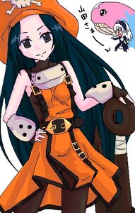 Rating: Safe Score: 0 Tags: 2girls bandages bare_shoulders belt black_legwear blush dress gloves halloween hat image jack-o'-lantern kakizaki_megu long_hair may_(guilty_gear) multiple_girls orange_headwear pantyhose pirate pirate_hat skull_and_crossbones smile solo suigintou User: admin