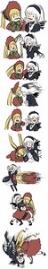 Rating: Safe Score: 0 Tags: 6+boys 6+girls :d animal_ears black_hair blonde_hair closed_eyes food hat headpiece image jack_the_ripper_(fate/apocrypha) long_hair multiple_boys multiple_girls open_mouth pair shinku short_hair smile suigintou weapon white_background white_hair User: admin