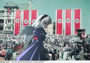Rating: Safe Score: 0 Tags: 1girl black_dress black_wings building city dress hairband image long_hair long_sleeves outdoors profile solo standing suigintou wings User: admin