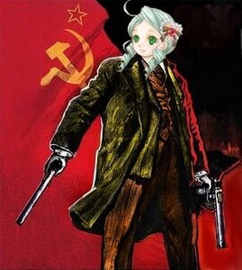 Rating: Safe Score: 0 Tags: 1girl ahoge auto_tagged gloves green_eyes image kanaria long_sleeves solo standing star_(symbol) User: admin