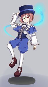 Rating: Safe Score: 0 Tags: 1girl auto_tagged brown_hair capelet frills full_body green_eyes hat heterochromia image long_sleeves looking_at_viewer pantyhose red_eyes short_hair shorts smile solo souseiseki top_hat white_legwear User: admin
