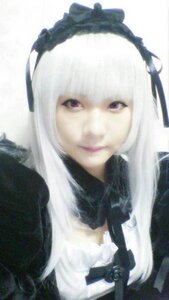 Rating: Safe Score: 0 Tags: 1girl auto_tagged bangs black_ribbon closed_mouth gothic_lolita lips long_hair looking_at_viewer red_eyes ribbon simple_background smile solo suigintou white_background white_hair User: admin