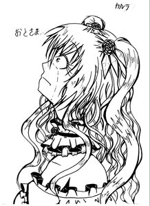 Rating: Safe Score: 0 Tags: 1girl greyscale hair_ornament image kirakishou monochrome profile solo sweat upper_body User: admin