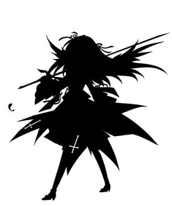 Rating: Safe Score: 0 Tags: 1girl akemi_homura akuma_homura argyle_legwear bow_(weapon) full_body gloves greyscale hair_ribbon high_heels image kaname_madoka long_hair magical_girl monochrome ribbon simple_background solo standing striped suigintou thighhighs ultimate_madoka vertical_stripes weapon white_background zettai_ryouiki User: admin