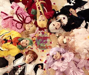 Rating: Safe Score: 0 Tags: 6+girls blonde_hair blue_eyes bow dress flower frills green_hair hair_ornament hat jacket lips long_hair lying multiple_cosplay multiple_girls realistic ribbon rose short_hair tagme twintails User: admin