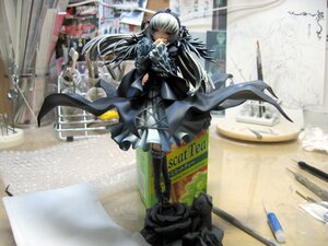 Rating: Safe Score: 0 Tags: 1girl auto_tagged black_legwear blurry boots closed_eyes depth_of_field doll dress floating_hair frills gothic_lolita hairband lolita_fashion long_hair rose silver_hair solo standing suigintou thighhighs User: admin