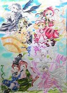 Rating: Safe Score: 0 Tags: blonde_hair brown_hair dress hat hina_ichigo image long_hair long_sleeves multiple multiple_girls pink_hair shinku short_hair souseiseki suiseiseki tagme wings User: admin