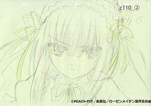 Rating: Safe Score: 0 Tags: 1girl bangs blush closed_mouth eyebrows_visible_through_hair hair_between_eyes hairband image long_hair looking_at_viewer sketch solo suigintou traditional_media User: admin