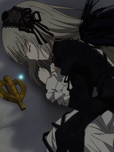 Rating: Safe Score: 0 Tags: 1 1girl black_ribbon black_wings closed_eyes dress frilled_sleeves frills hairband image long_hair long_sleeves profile ribbon rose silver_hair solo suigintou very_long_hair wings User: admin