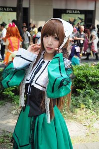 Rating: Safe Score: 0 Tags: 1girl 3d blurry brown_hair depth_of_field figure jacket looking_at_viewer outdoors photo photo_background realistic skirt solo standing suiseiseki User: admin