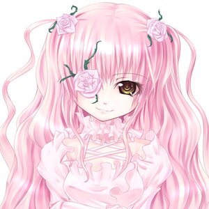Rating: Safe Score: 0 Tags: 1girl asa_(swallowtail) bangs dress eyepatch flower frills hair_flower hair_ornament image kirakishou long_hair lowres photoshop_(medium) pink_flower pink_hair pink_rose puffy_sleeves rose rozen_maiden smile solo thorns two_side_up upper_body vines white_flower white_rose yellow_eyes yellow_rose User: admin
