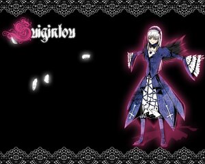 Rating: Safe Score: 0 Tags: 1girl bug butterfly dress frills hairband image insect long_sleeves solo standing suigintou wings User: admin