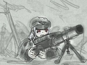 Rating: Safe Score: 0 Tags: 1girl gun halftone hat image military military_uniform monochrome polka_dot solo suigintou uniform weapon User: admin