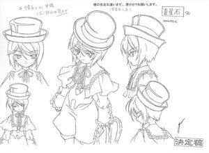 Rating: Safe Score: 0 Tags: 1girl angry character_sheet doujinshi doujinshi_#141 eyebrows_visible_through_hair frills hat hat_bow image lineart long_sleeves looking_at_viewer monochrome multiple multiple_views neck_ribbon ribbon short_hair top_hat User: admin