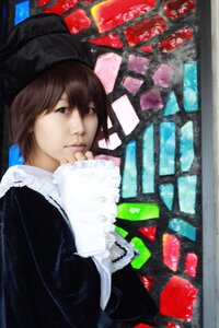 Rating: Safe Score: 0 Tags: 1boy brown_hair hat photo scarf solo souseiseki upper_body User: admin