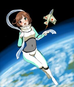 Rating: Safe Score: 0 Tags: 1girl blurry blush bodysuit brown_hair depth_of_field green_eyes heterochromia image open_mouth red_eyes scarf short_hair solo souseiseki suiseiseki thigh_gap white_scarf User: admin
