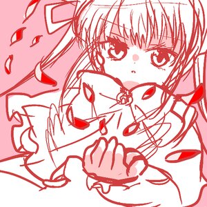 Rating: Safe Score: 0 Tags: 1girl :3 auto_tagged hair_ribbon image kaname_madoka kyubey long_hair looking_at_viewer monochrome ribbon shinku simple_background solo User: admin