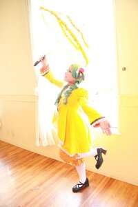 Rating: Safe Score: 0 Tags: 1girl black_footwear dress green_hair kanaria shoes solo standing User: admin
