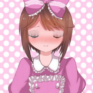 Rating: Safe Score: 0 Tags: 1girl blush bow brown_hair circle closed_eyes color_guide frills hair_bow halftone halftone_background image mushroom pink_bow polka_dot polka_dot_background polka_dot_bikini polka_dot_bow polka_dot_bra polka_dot_dress polka_dot_legwear polka_dot_panties polka_dot_ribbon polka_dot_skirt polka_dot_swimsuit short_hair solo souseiseki unmoving_pattern User: admin