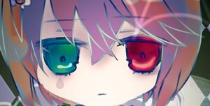 Rating: Safe Score: 0 Tags: 1girl bangs blurry blurry_foreground brown_hair checkered checkered_background checkered_floor depth_of_field eyebrows_visible_through_hair face hair_between_eyes hair_ornament hariruri image looking_at_viewer multicolored_hair solo souseiseki virtual_youtuber User: admin