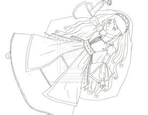 Rating: Safe Score: 0 Tags: 1girl detached_sleeves dress greyscale hairband image long_hair long_sleeves monochrome solo standing suiseiseki very_long_hair User: admin