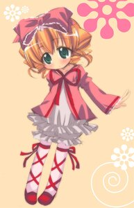 Rating: Safe Score: 0 Tags: 1girl arm_behind_back artist_request blonde_hair blush bow cross-laced_clothes cross-laced_legwear dress drill_hair frills full_body green_eyes hair_bow hina_ichigo hinaichigo image leg_ribbon long_sleeves looking_at_viewer orange_hair pink_bow pink_dress ribbon rozen_maiden short_hair solo standing tareme twin_drills white_legwear User: admin
